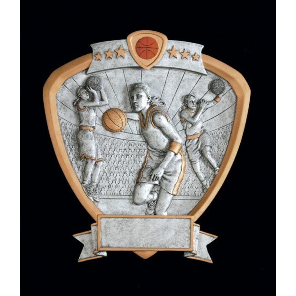 Basketball Female Signature Shield Series Award
