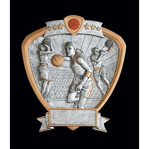 Basketball Female Signature Shield Series Award