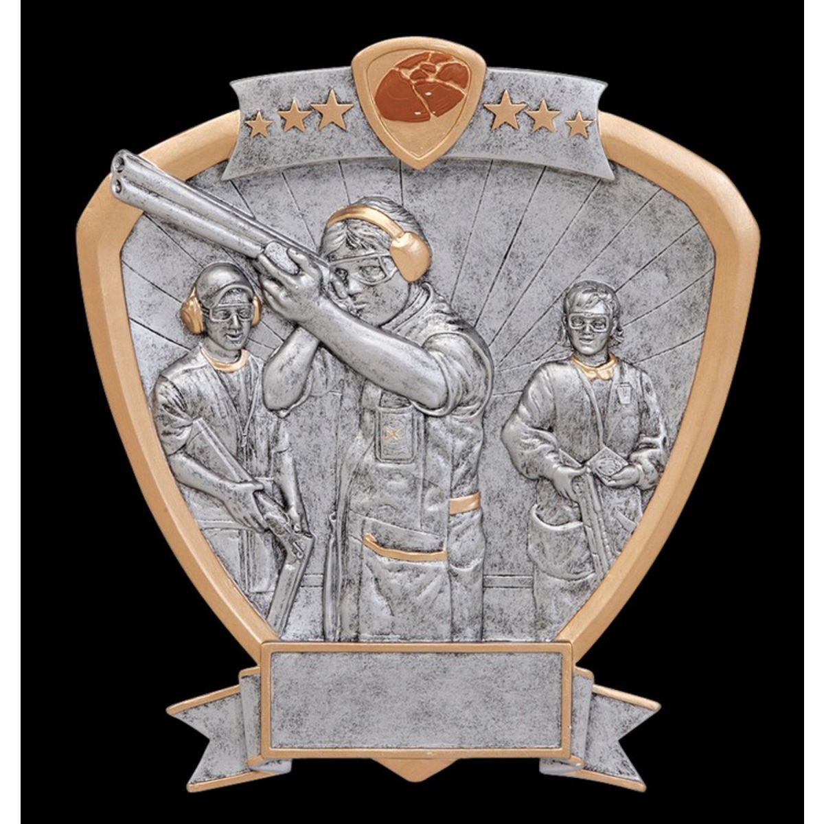 Trap Shooter Signature Shield Series Award