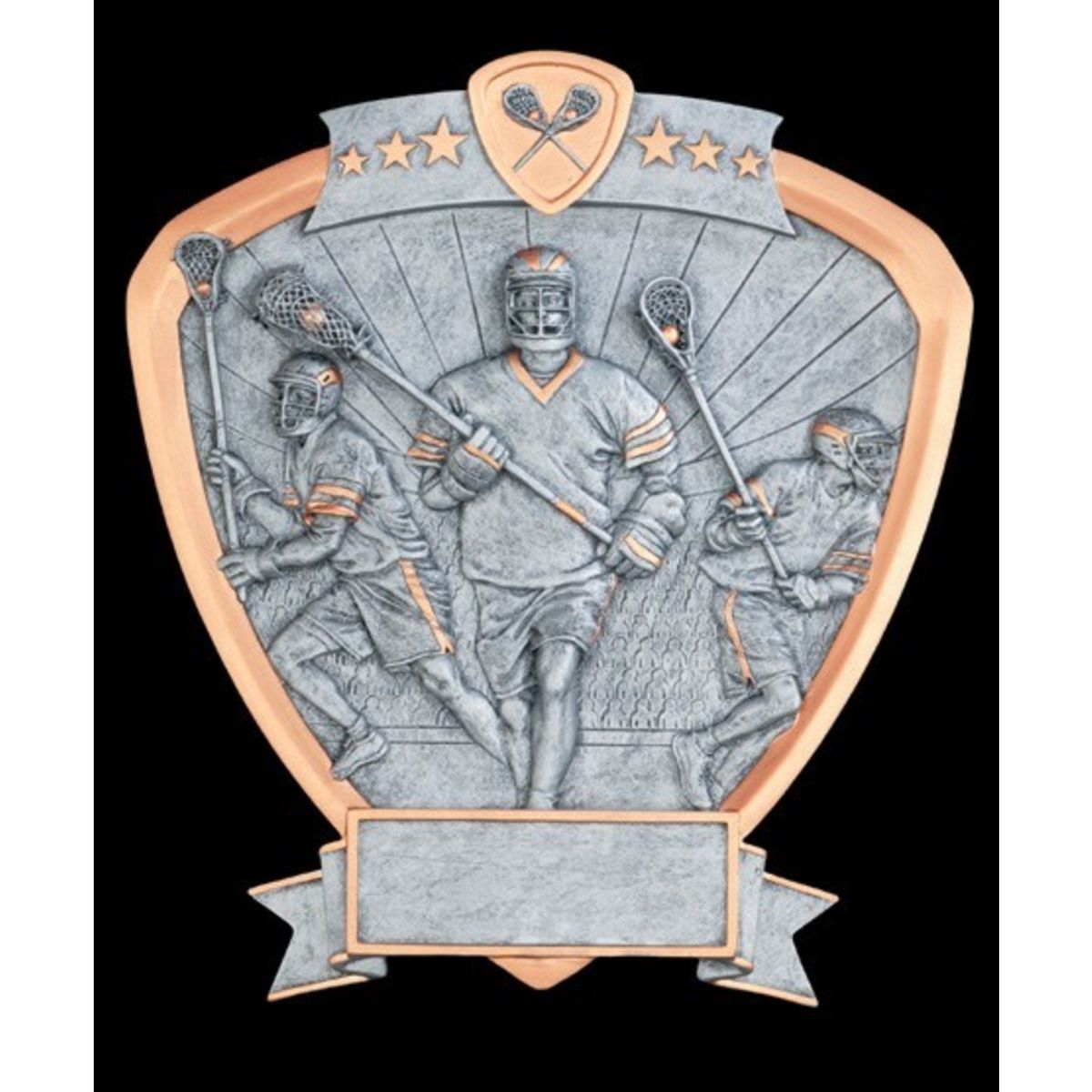 Lacrosse Male Signature Shield Series Award