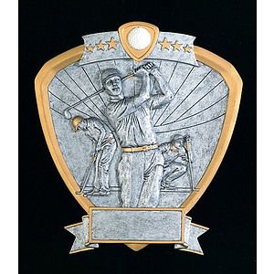 Golf Male Signature Shield Series Award