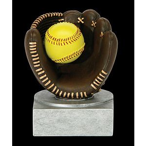 Softball Color Tek Figure Award