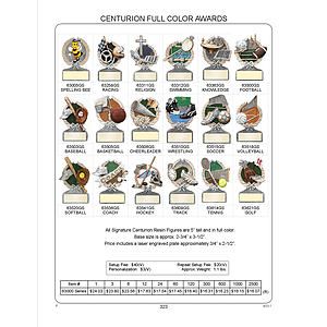 Golf Centurion Full Color Award