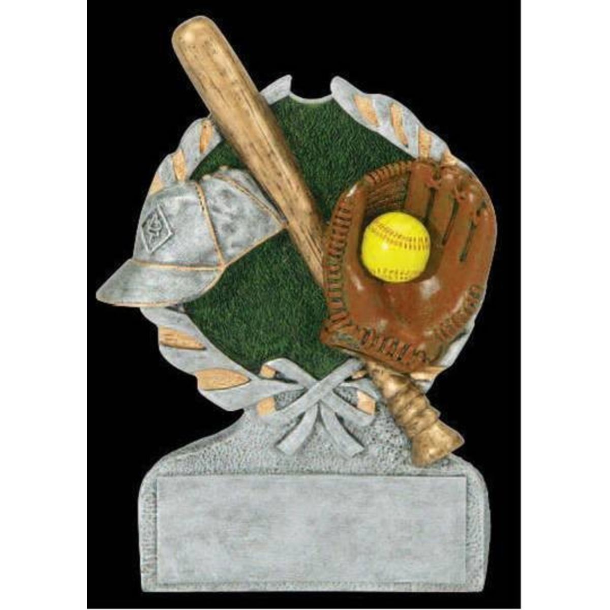 Softball Centurion Full Color Award