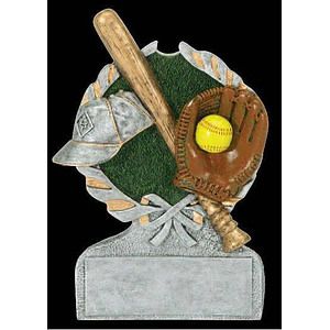 Softball Centurion Full Color Award