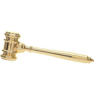Gavel Plaque Mount