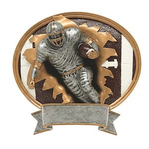 Football Blaster Resin Award