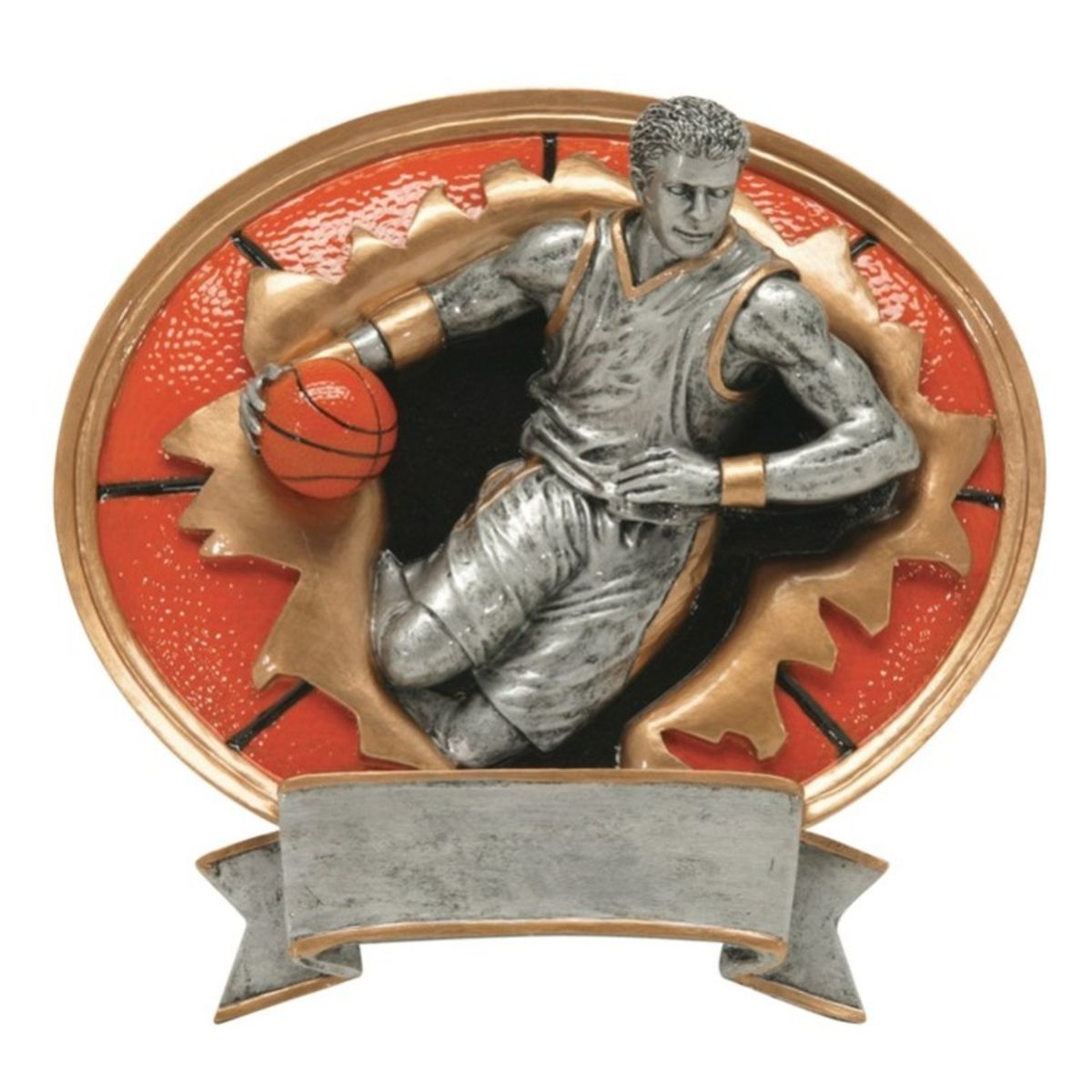 Basketball-Male Blaster Resin Award