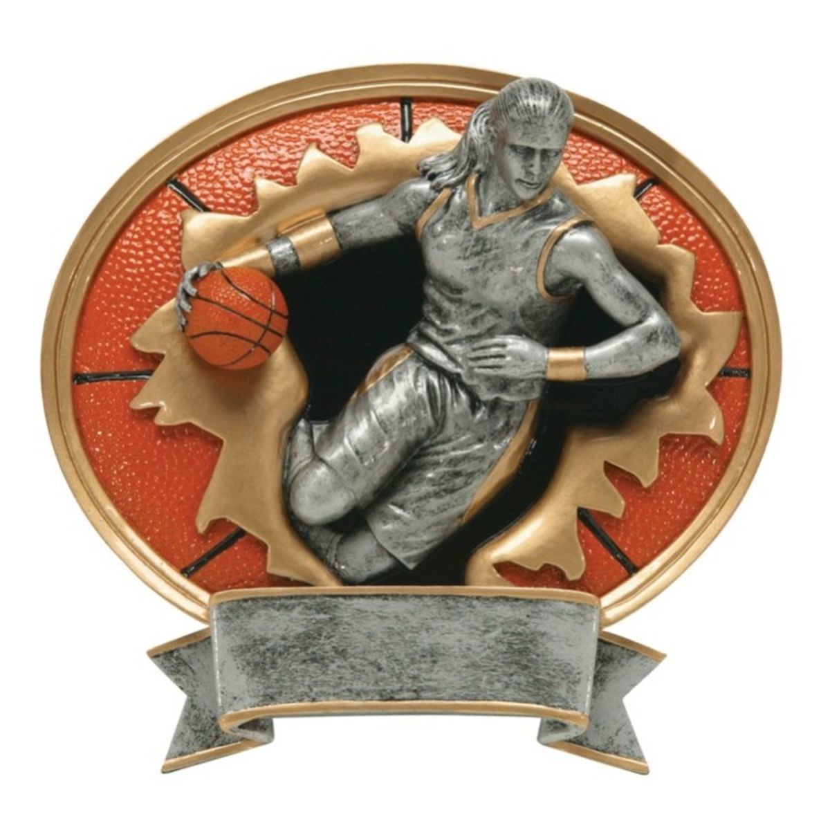 Basketball-Female Blaster Resin Award