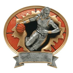Basketball-Female Blaster Resin Award