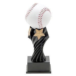 Baseball Tempest Resin Award 8"