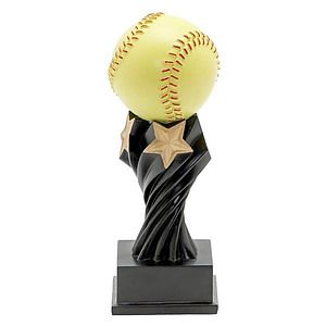 Softball Tempest Resin Award 8"