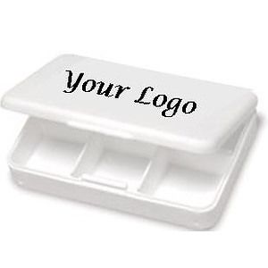Pill Box with 6 Compartments