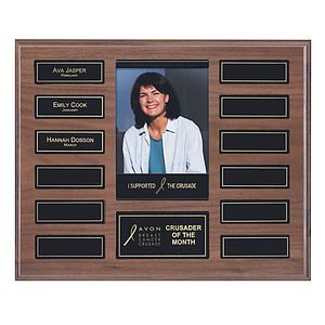 12 Plate Magnetic Photo Perpetual Plaque
