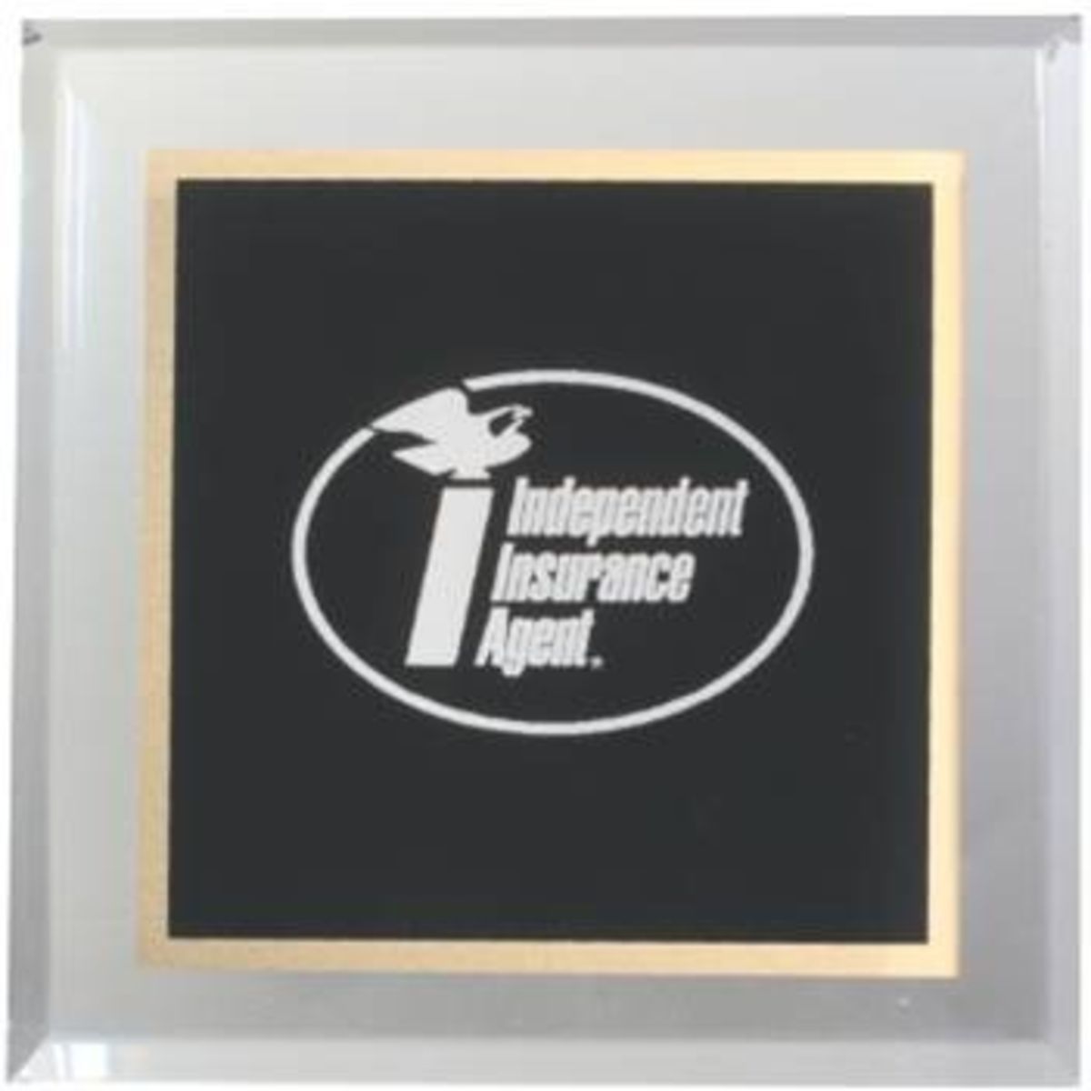 Solid Black Acrylic Paperweight
