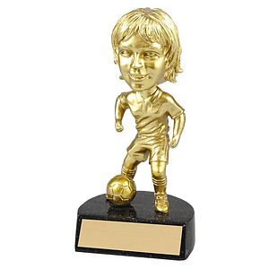 Female Soccer Bobblehead Figure