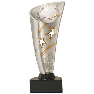Baseball Banner Resin Award 7"