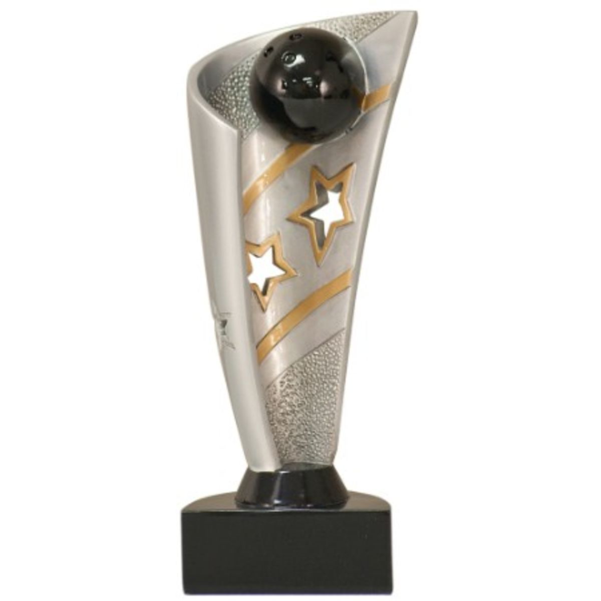 Bowling Banner Resin Award 8-1/2"