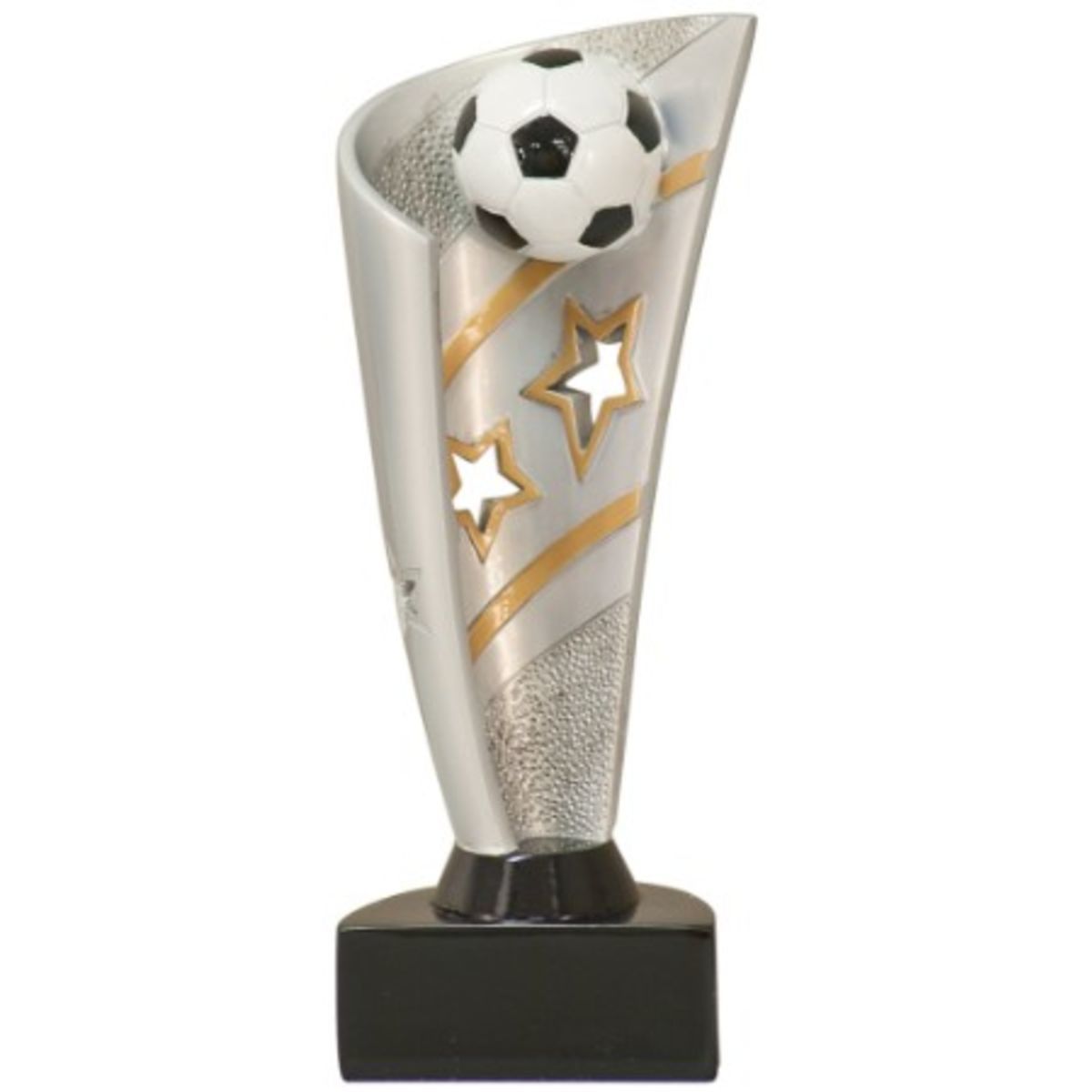 Soccer Banner Resin Award 8-1/2"