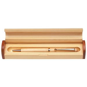Laser Engraved Maple Pen & Pen Case Set