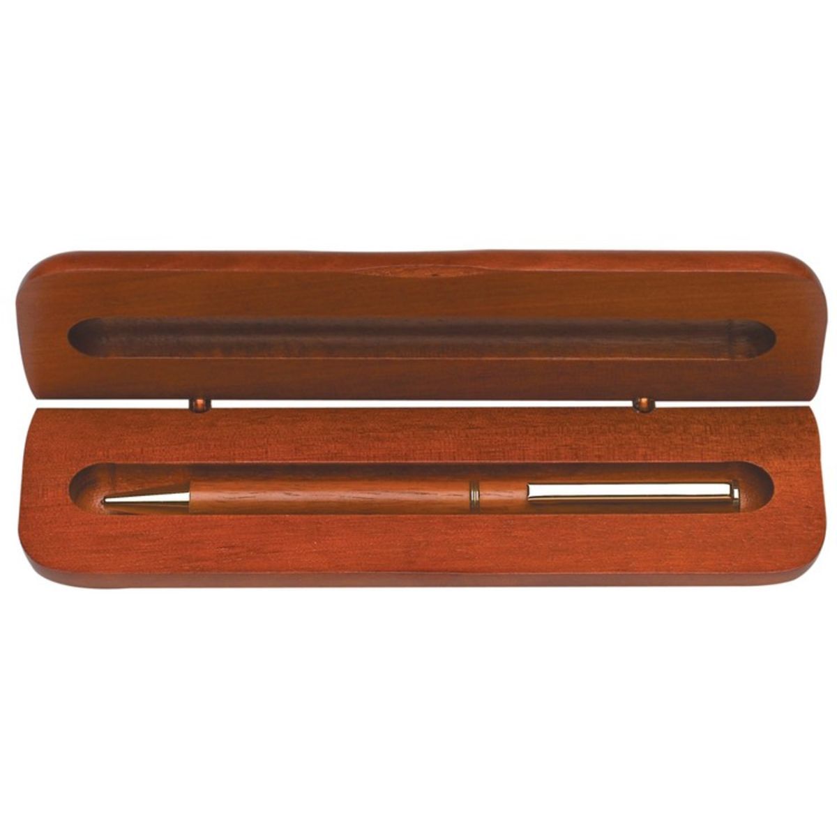 Laser Engraved Rosewood Pen & Pen Case Set