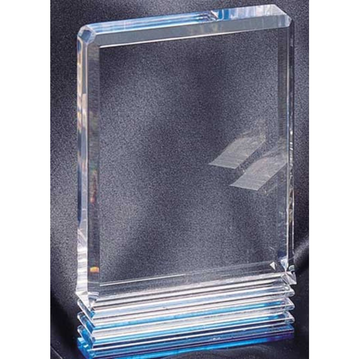 4" x 6" Blue Rectangle Acrylic Award (Limited Quantity) (Price Reduced)