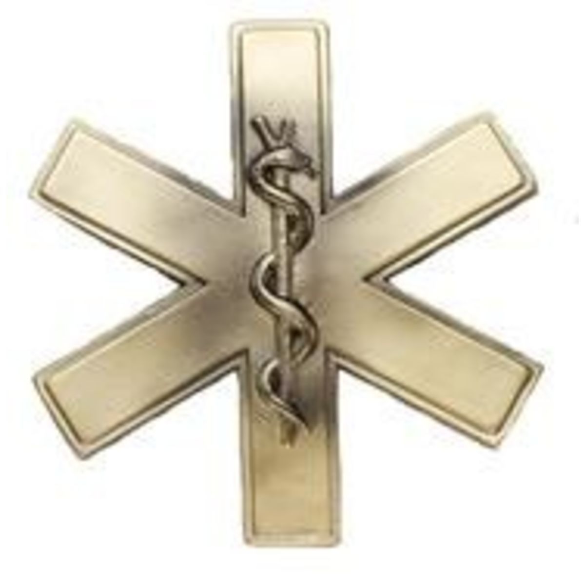 Medical Cross Resin Plaque Mount