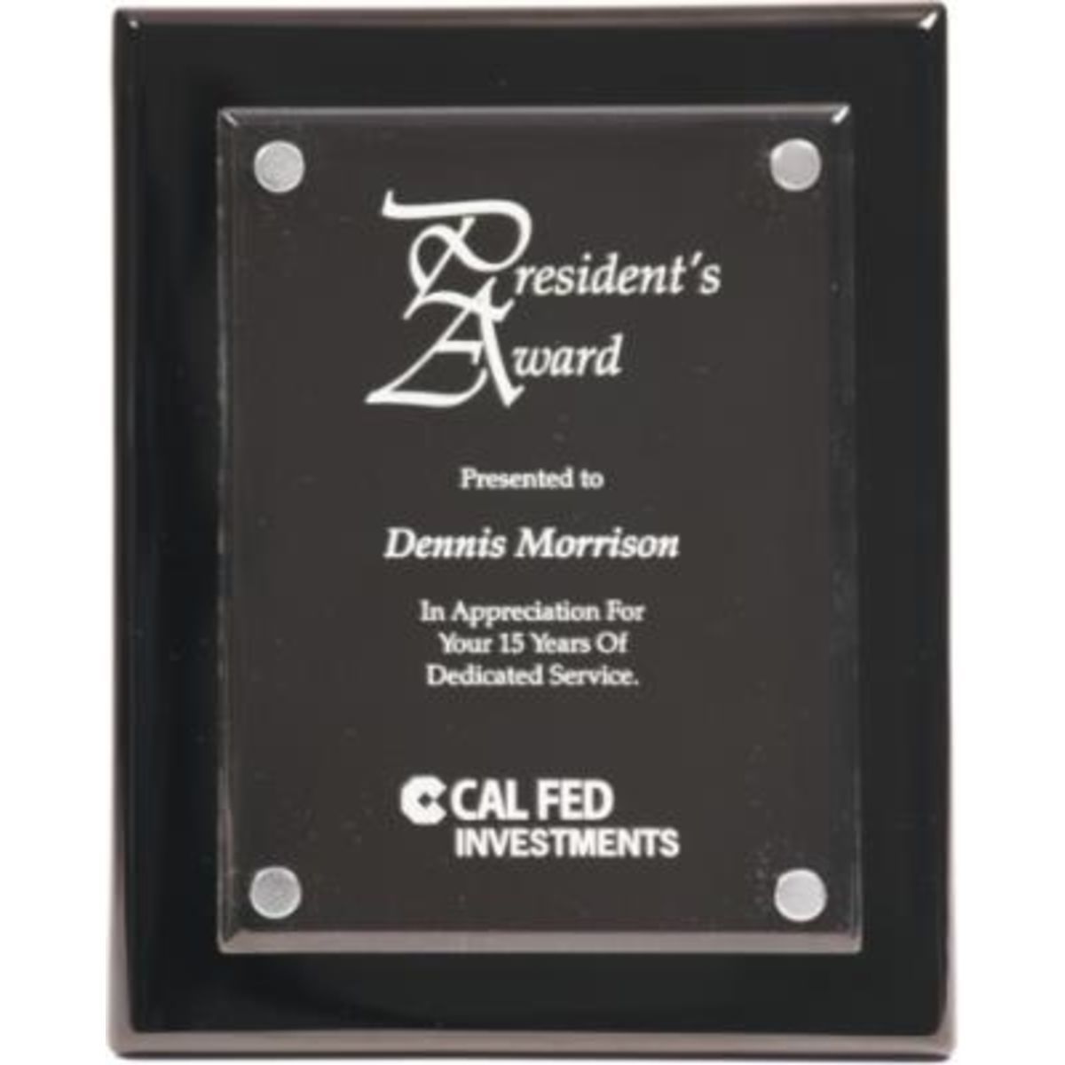 Floating Acrylic Plaque