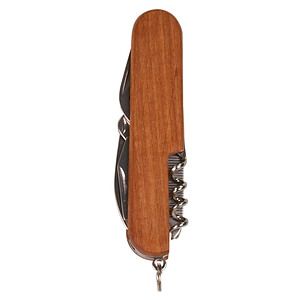 Custom Engraved Wood Pocket Knife