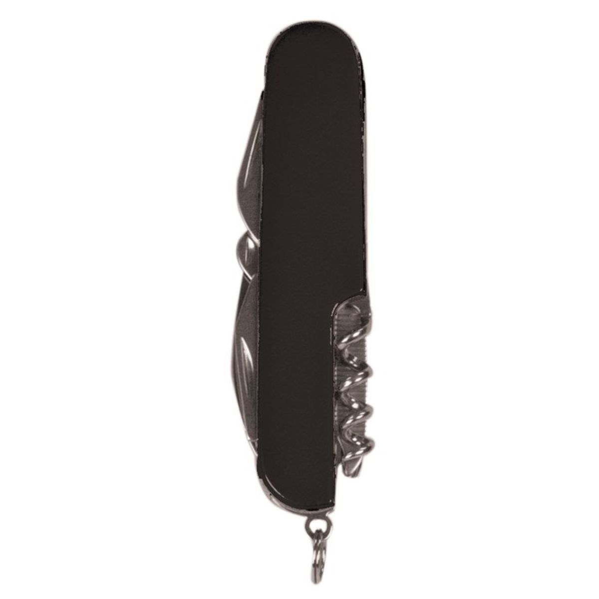 Custom Engraved Black Pocket Knife