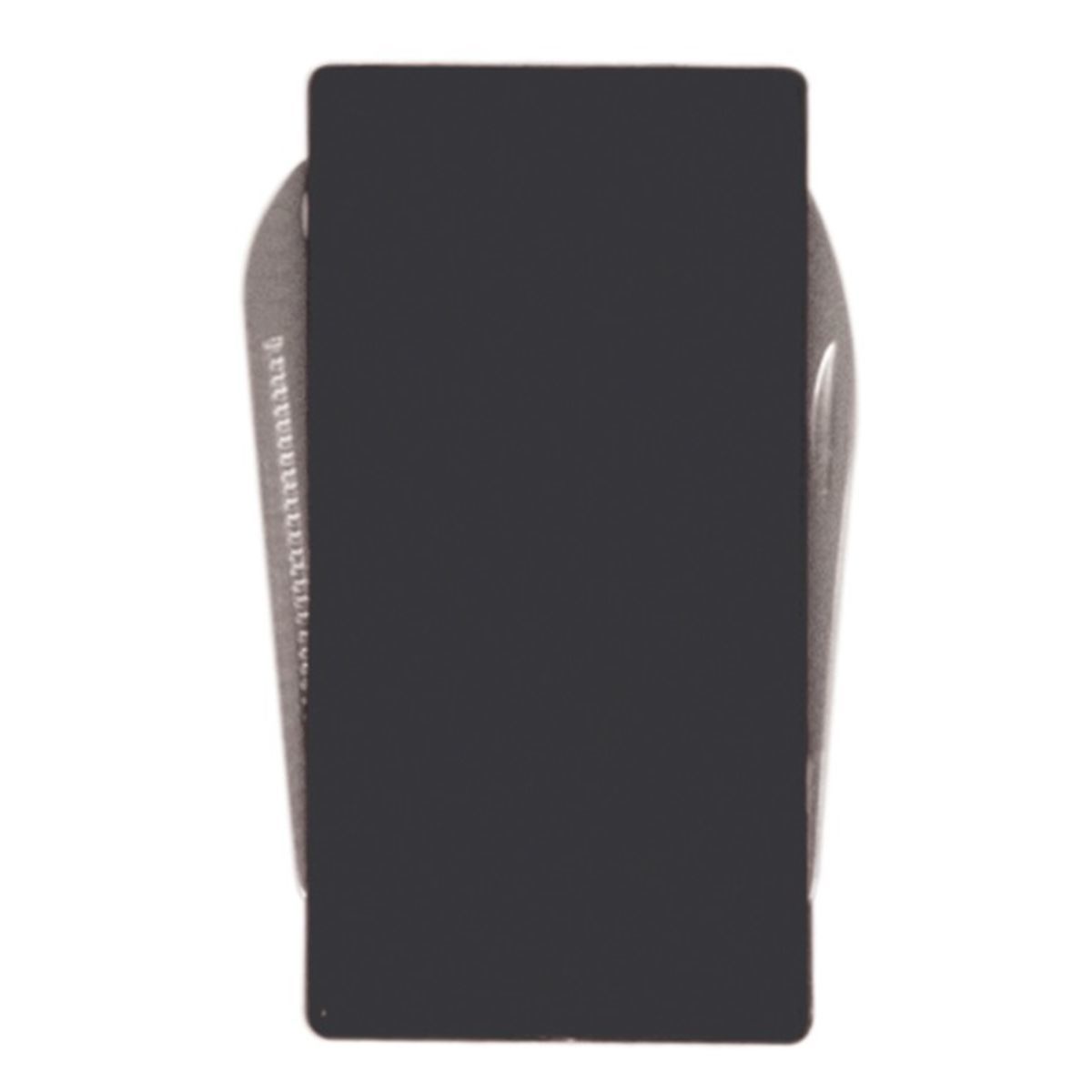 Custom Engraved Black Money Clip with Pocket Knife