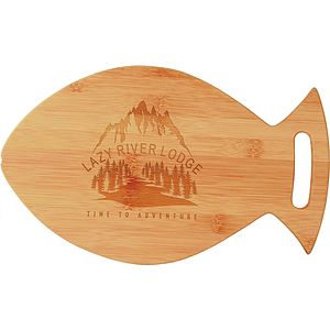 Bamboo Cutting Board - Fish Shaped
