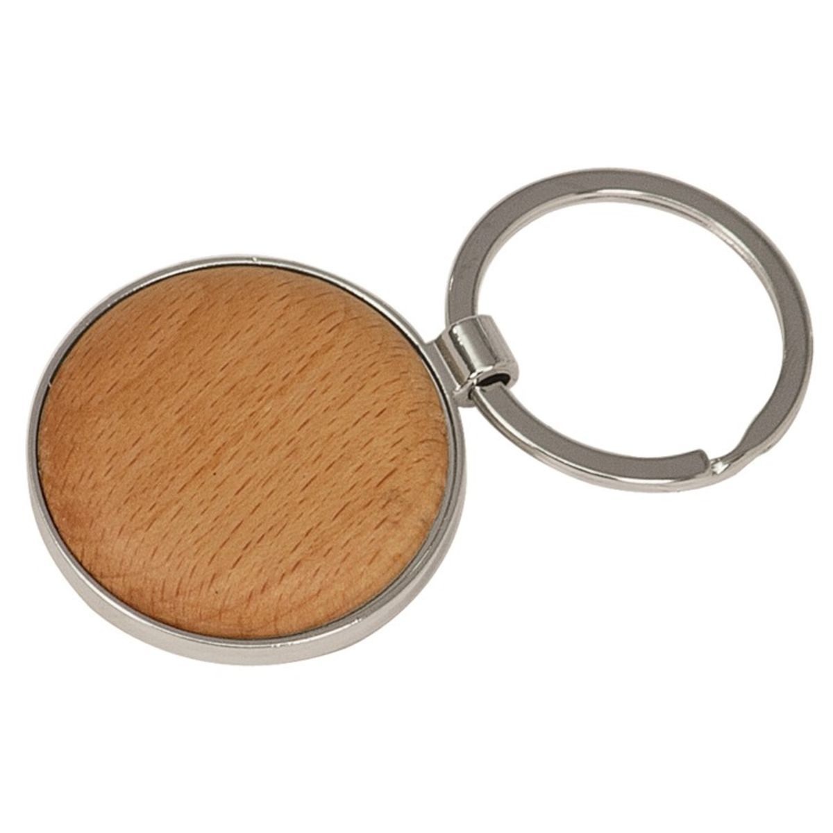 Maple Round Key Tag