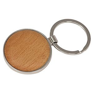 Maple Round Key Tag