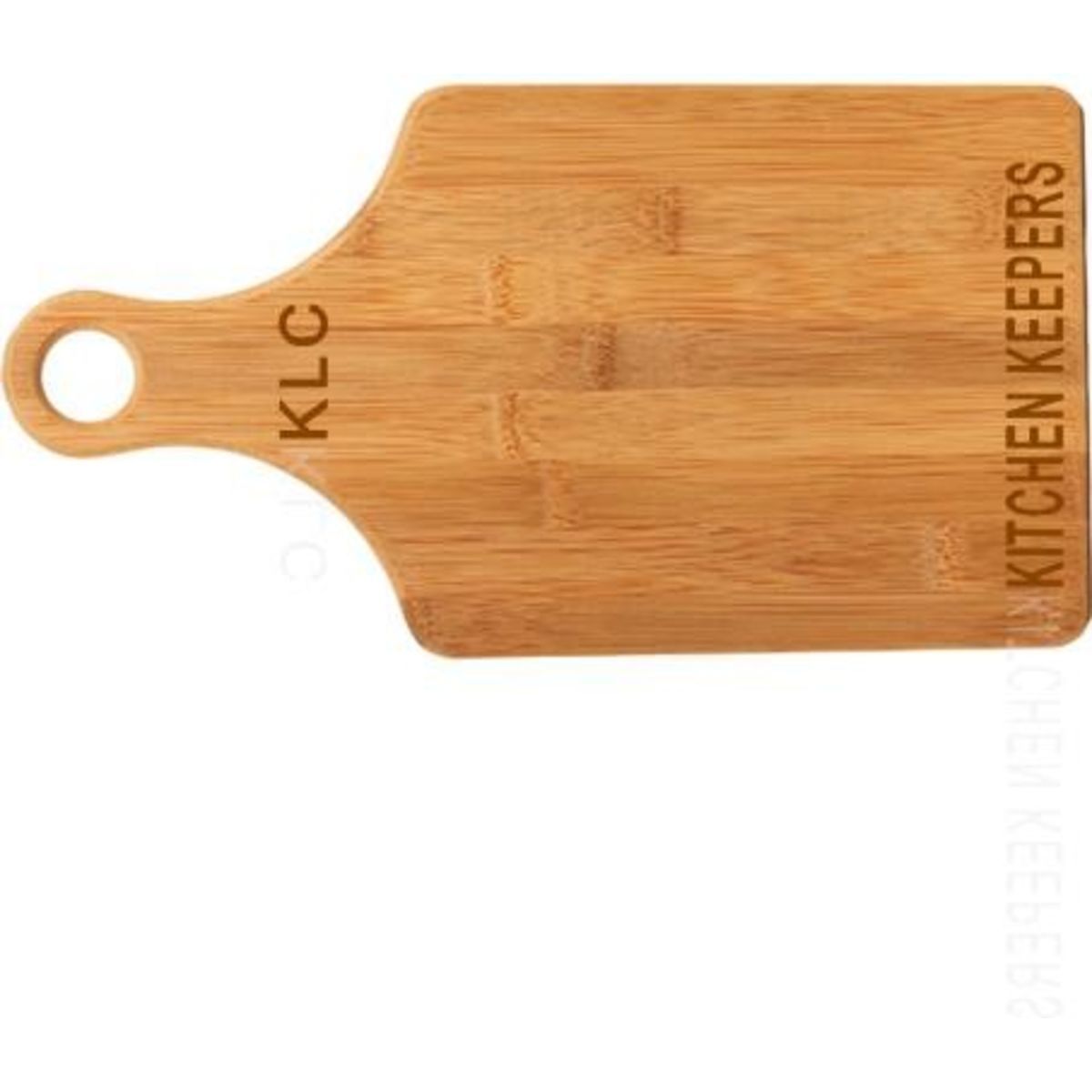 Natural Bamboo Paddle Cutting Board
