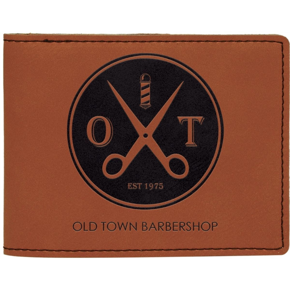 Rawhide Leatherette Bi-Fold Wallet