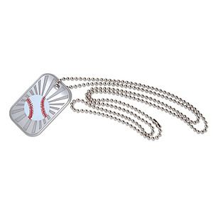 Baseball GI Series Dog Tag 2" Tall