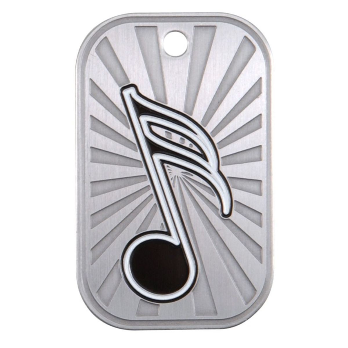 Music GI Series Dog Tag 2" Tall