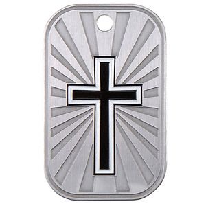 Cross GI Series Dog Tag 2" Tall