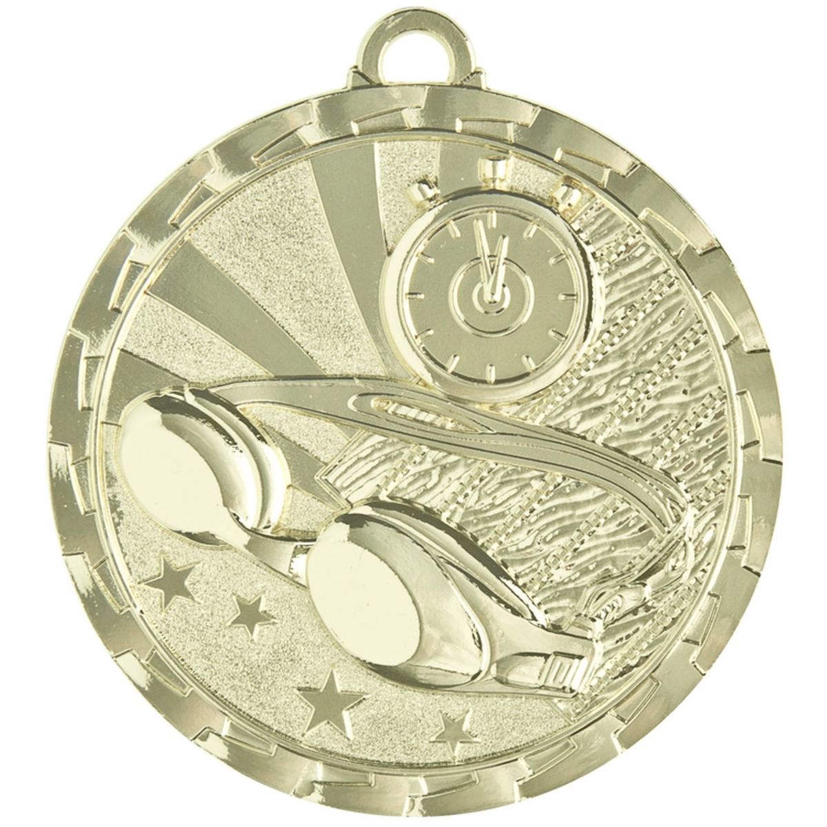 Swimming Bright Medal, 2"