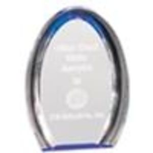 7" Oval Halo Acrylic Award