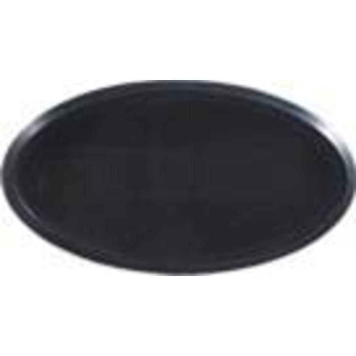 Black Oval Name Badge Frame