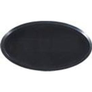 Black Oval Name Badge Frame
