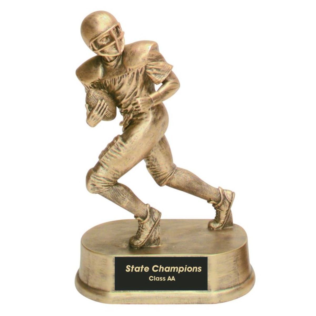 Football Antique Gold Figure Award