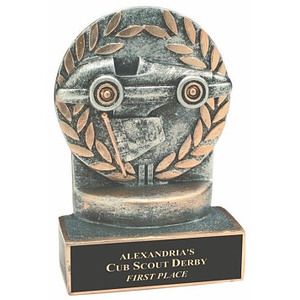 Pinewood Derby Wreath Award