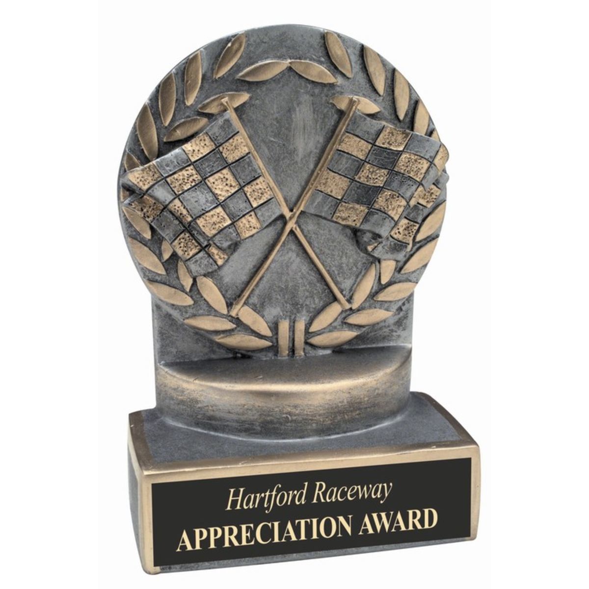 Racing Flags Wreath Award