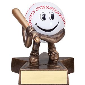 Baseball Lil' Buddy Resin Award