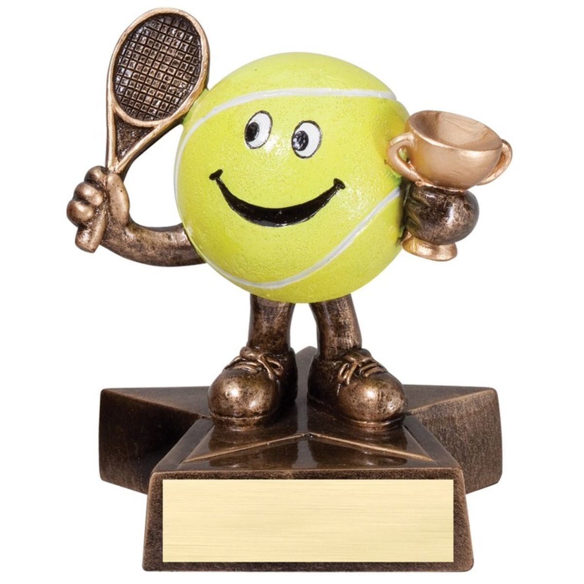 Tennis Lil' Buddy Resin Award