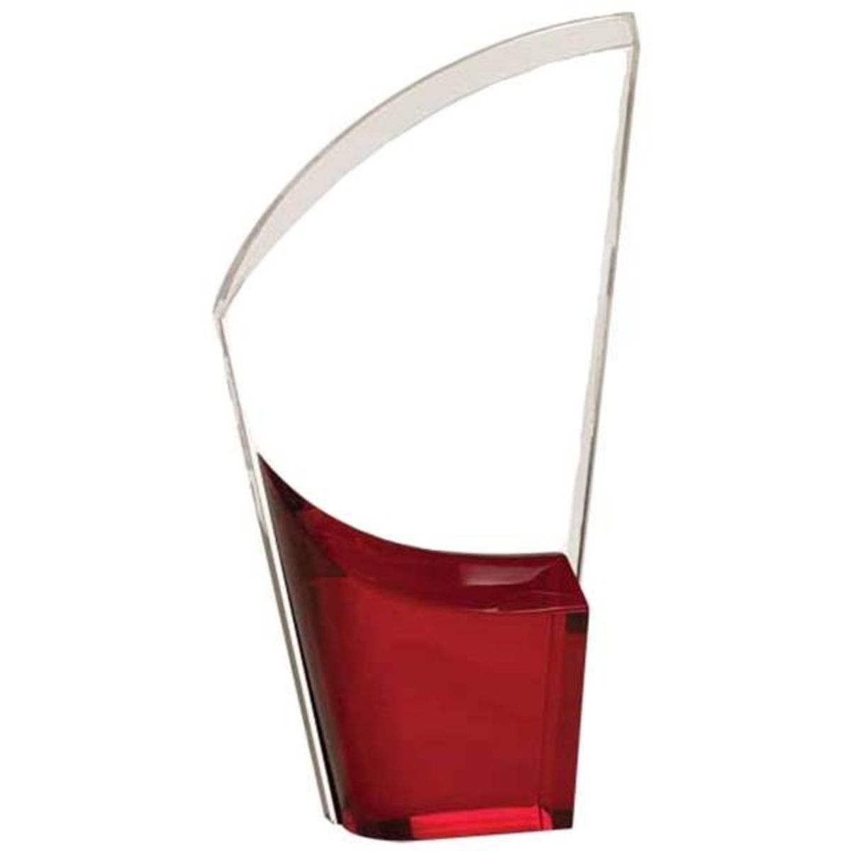 9 1/2" Ruby Lunar Acrylic Award