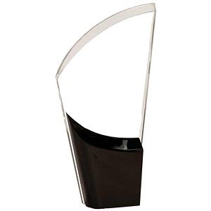 9 1/2" Black Lunar Acrylic Award